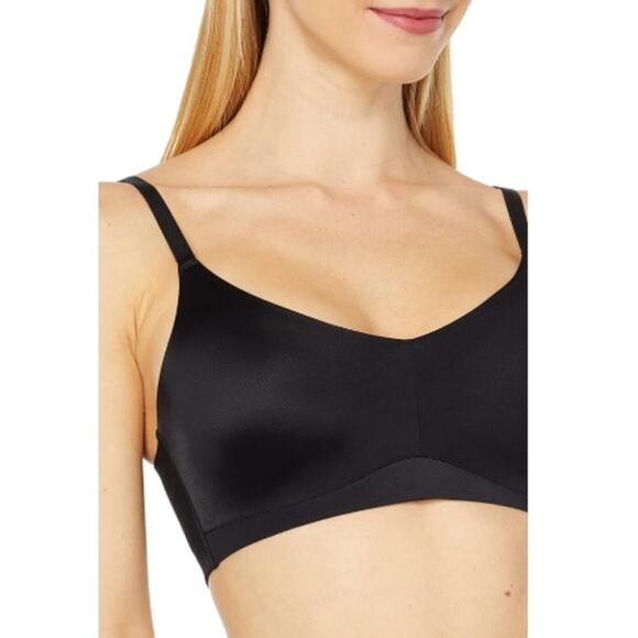 NWT Spanx Women's Very Black Trifecta Wireless Bra Size XS - Picture 10 of 10